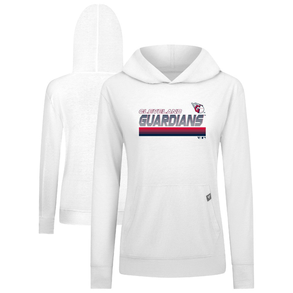 Cleveland Guardians Levelwear Women's Relay Breaker Pullover Hoodie - MLB Hoodies