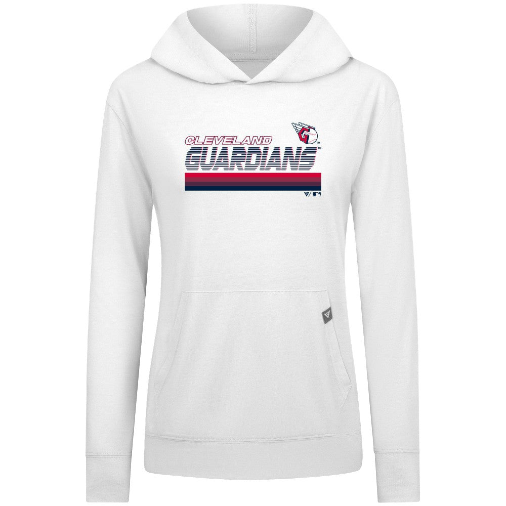 Cleveland Guardians Levelwear Women's Relay Breaker Pullover Hoodie - MLB Hoodies