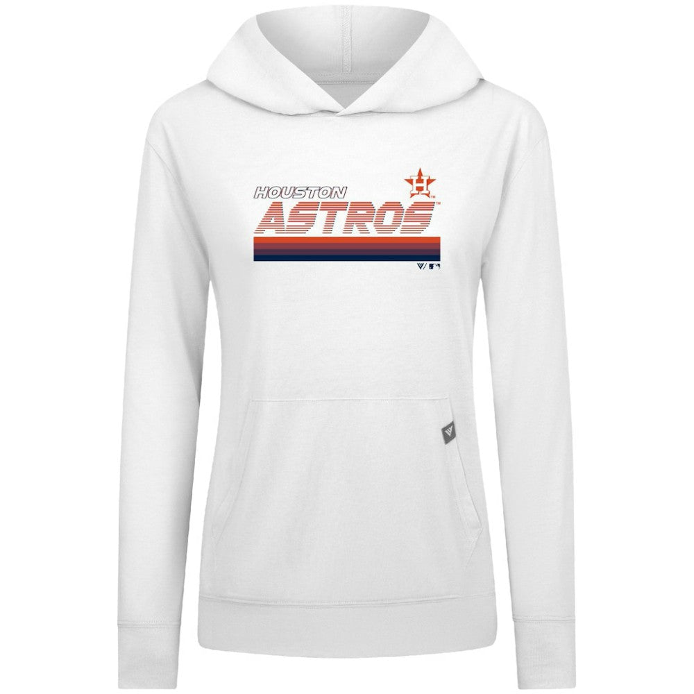 Houston Astros Levelwear Women's Relay Breaker Pullover Hoodie - MLB Hoodies