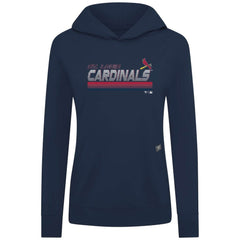 St. Louis Cardinals Levelwear Women's Relay Breaker Pullover Hoodie - MLB Hoodies