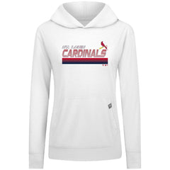 St. Louis Cardinals Levelwear Women's Relay Breaker Pullover Hoodie - MLB Hoodies