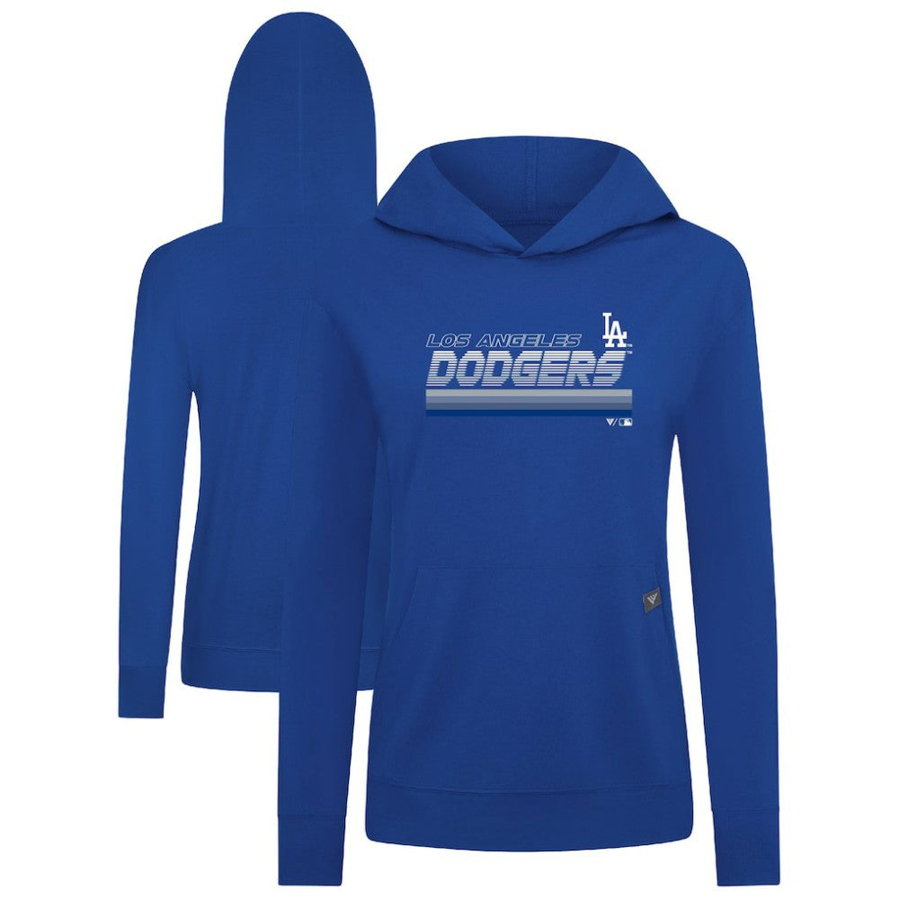 Los Angeles Dodgers Levelwear Women's Relay Breaker Pullover Hoodie - MLB Hoodies