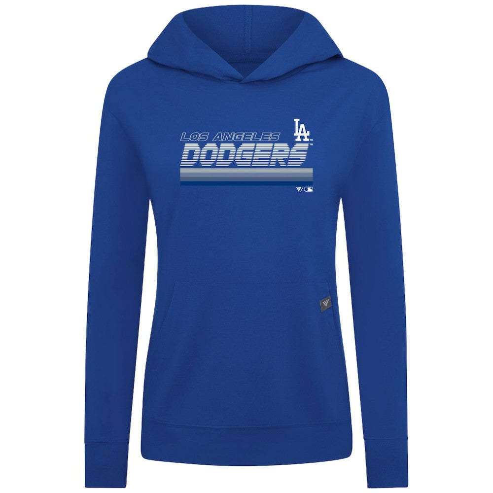 Los Angeles Dodgers Levelwear Women's Relay Breaker Pullover Hoodie - MLB Hoodies