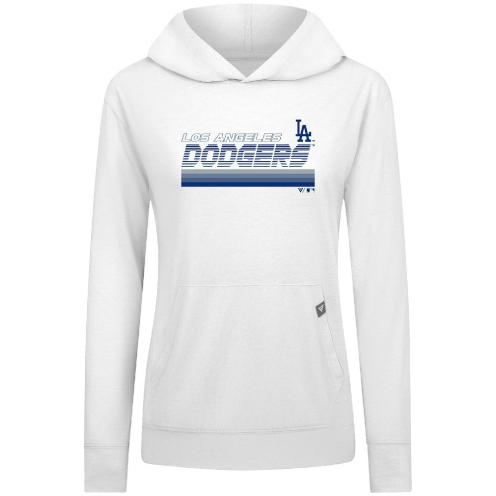 Los Angeles Dodgers Levelwear Women's Relay Breaker Pullover Hoodie - MLB Hoodies
