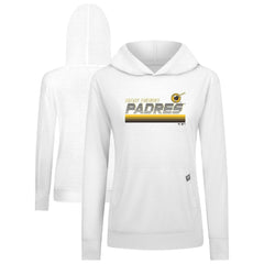 San Diego Padres Levelwear Women's Relay Breaker Pullover Hoodie - MLB Hoodies