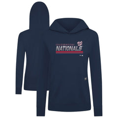 Washington Nationals Levelwear Women's Relay Breaker Pullover Hoodie - MLB Hoodies