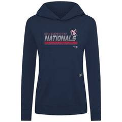 Washington Nationals Levelwear Women's Relay Breaker Pullover Hoodie - MLB Hoodies