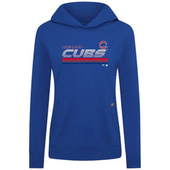 Chicago Cubs Levelwear Women's Relay Breaker Pullover Hoodie - MLB Hoodies