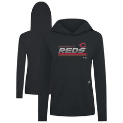 Cincinnati Reds Levelwear Women's Relay Breaker Pullover Hoodie - MLB Hoodies