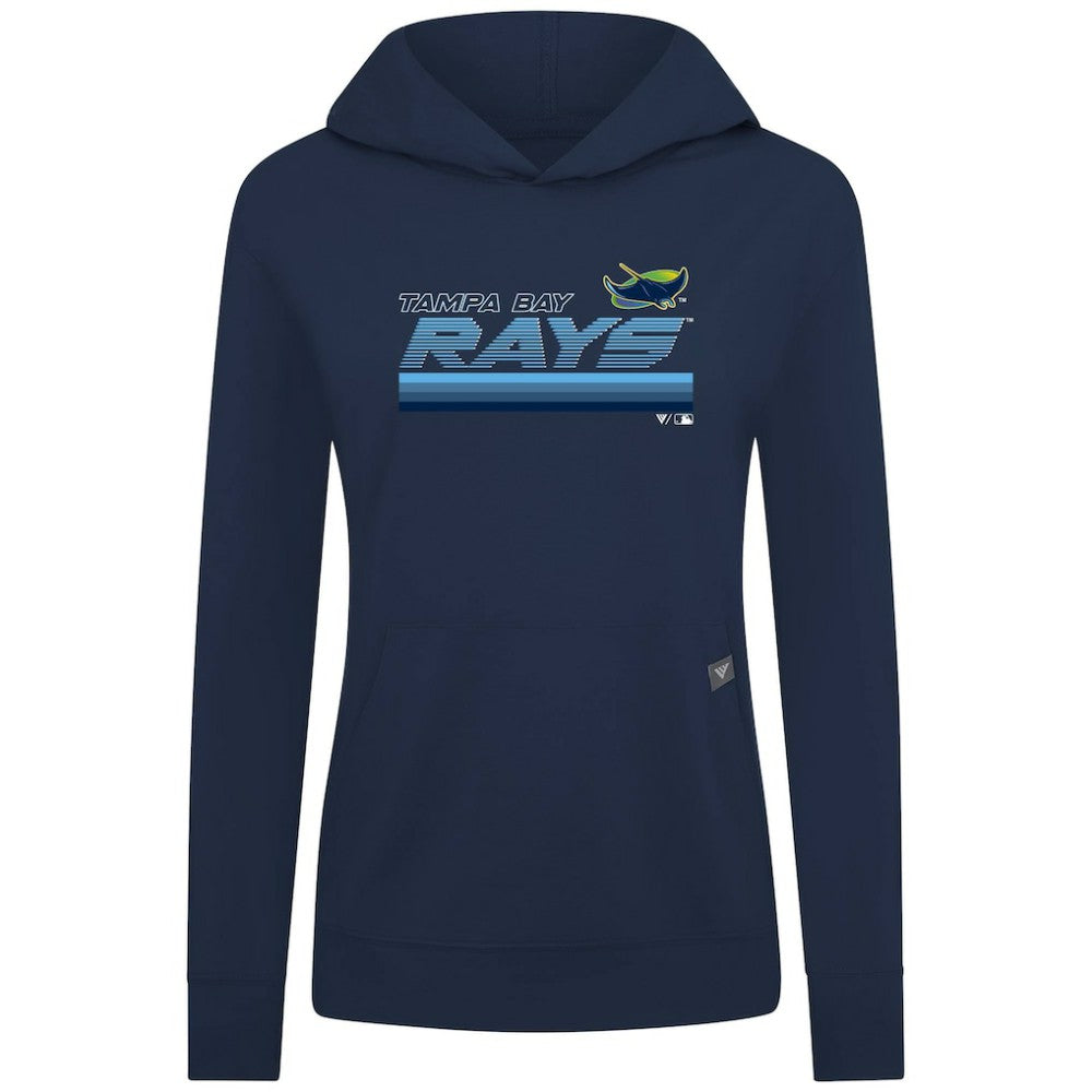 Tampa Bay Rays Levelwear Women's Relay Breaker Pullover Hoodie - MLB Hoodies