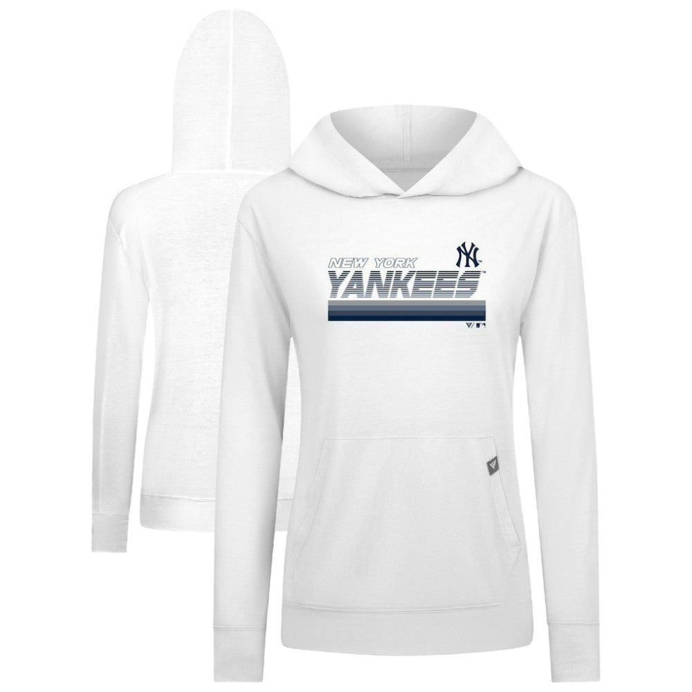 New York Yankees Levelwear Women's Relay Breaker Pullover Hoodie - MLB Hoodies