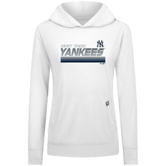 New York Yankees Levelwear Women's Relay Breaker Pullover Hoodie - MLB Hoodies
