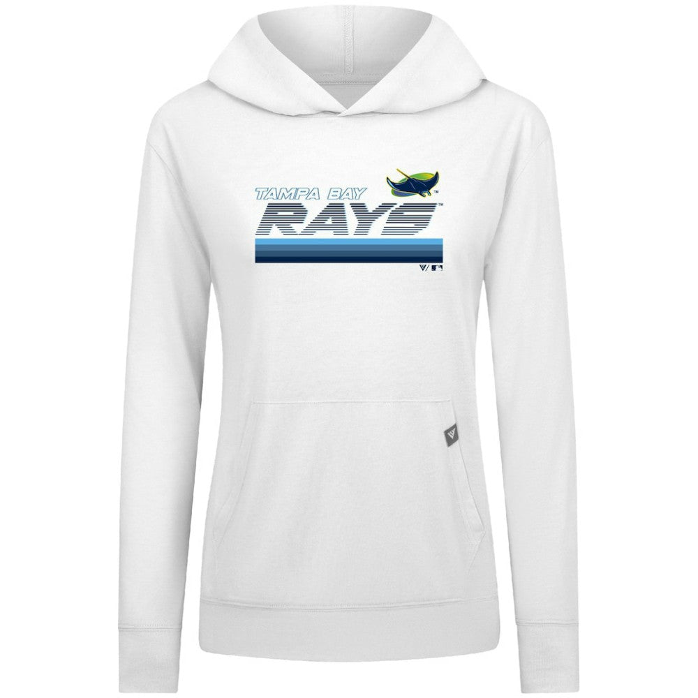 Tampa Bay Rays Levelwear Women's Relay Breaker Pullover Hoodie - MLB Hoodies