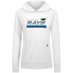 Tampa Bay Rays Levelwear Women's Relay Breaker Pullover Hoodie - MLB Hoodies