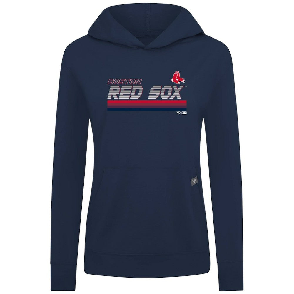 Boston Red Sox Levelwear Women's Relay Breaker Pullover Hoodie - MLB Hoodies