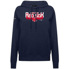 Boston Red Sox Levelwear Women's Adorn Retro 3D Pullover Hoodie - MLB Hoodies