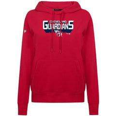 Cleveland Guardians Levelwear Women's Adorn Retro 3D Pullover Hoodie - MLB Hoodies