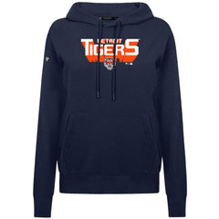 Detroit Tigers Levelwear Women's Adorn Retro 3D Pullover Hoodie - MLB Hoodies