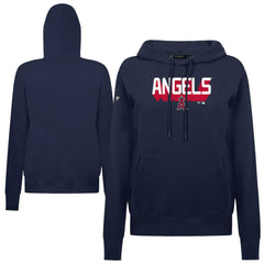Los Angeles Angels Levelwear Women's Adorn Retro 3D Pullover Hoodie - MLB Hoodies