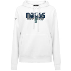 Seattle Mariners Levelwear Women's Adorn Retro 3D Pullover Hoodie - MLB Hoodies