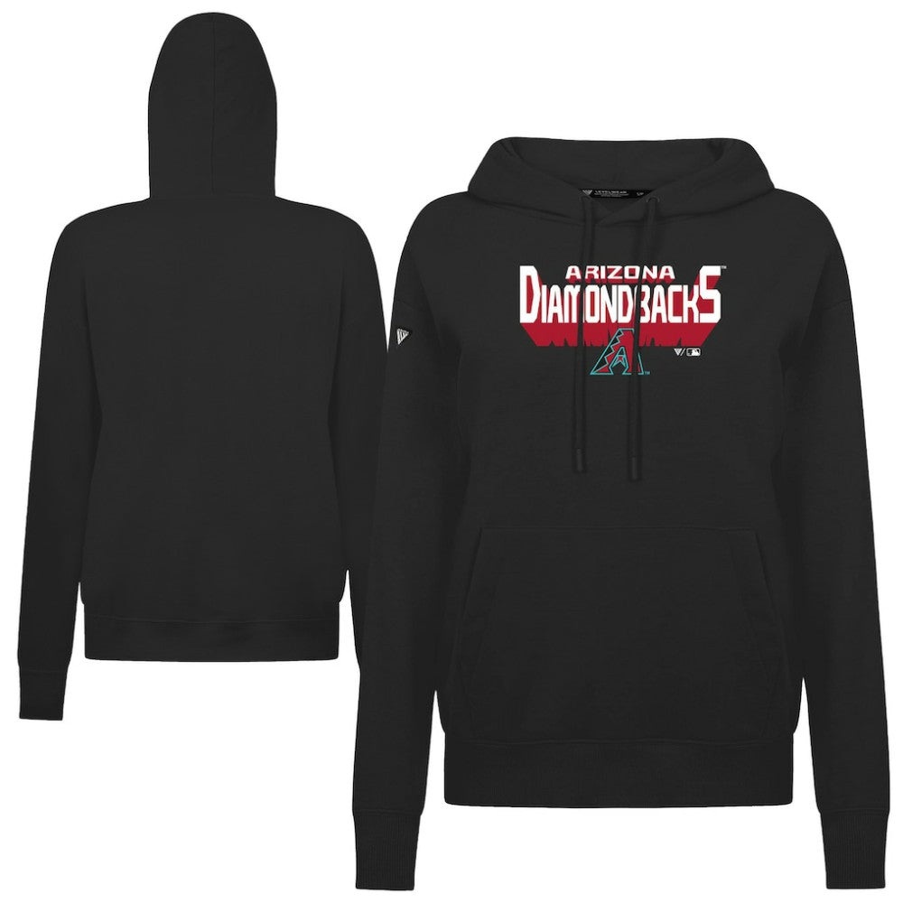 Arizona Diamondbacks Levelwear Women's Adorn Retro 3D Pullover Hoodie - MLB Hoodies