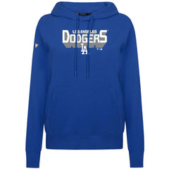 Los Angeles Dodgers Levelwear Women's Adorn Retro 3D Pullover Hoodie - MLB Hoodies