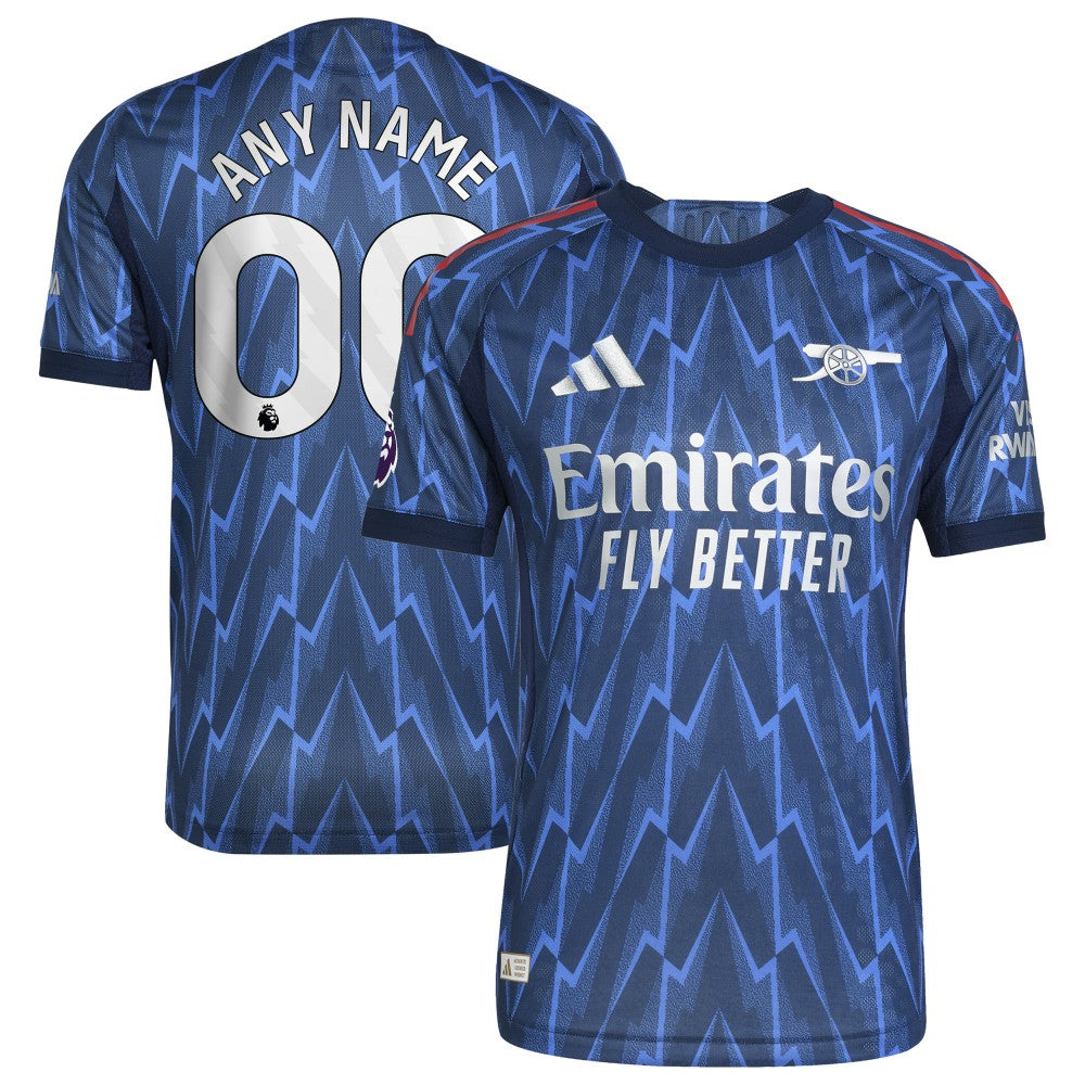 Arsenal 2025/26 Away Custom Jersey