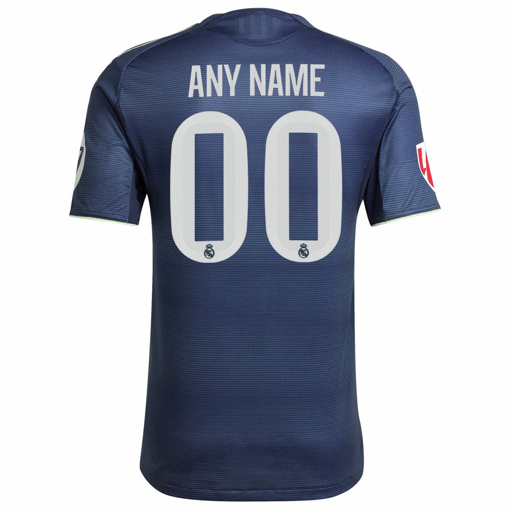 Real Madrid 2025/26 Away Custom Jersey