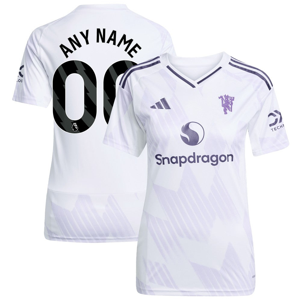 Manchester United Women's 2025/26 Away Replica Custom Jersey