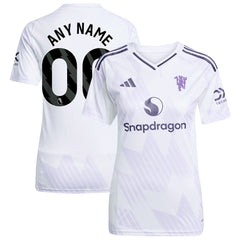 Manchester United Women's 2025/26 Away Replica Custom Jersey