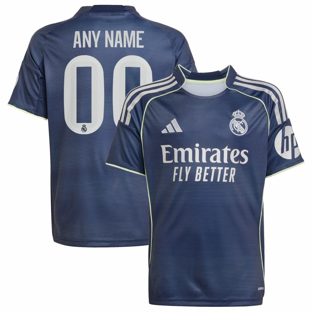 Real Madrid Youth 2025/26 Away Replica Custom Jersey