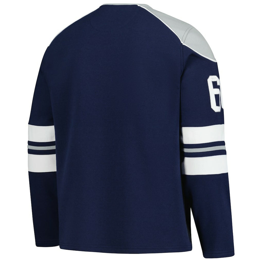 Dallas Cowboys G-III Sports by Carl Banks Adaptive Lord Stanley Crewneck Sweatshirt | NFL Outlet