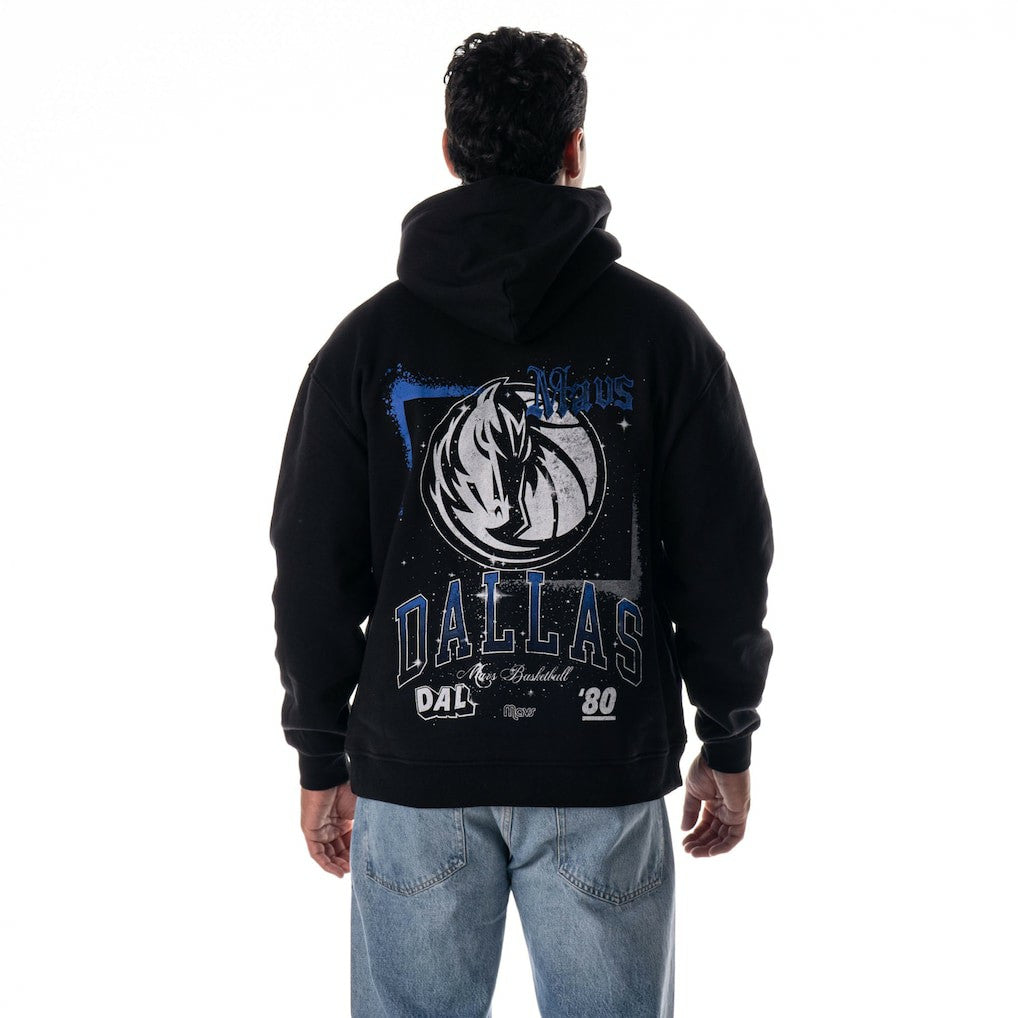 Black Dallas Mavericks The Wild Collective Unisex Splatter Premium Hoodie sale | NBA