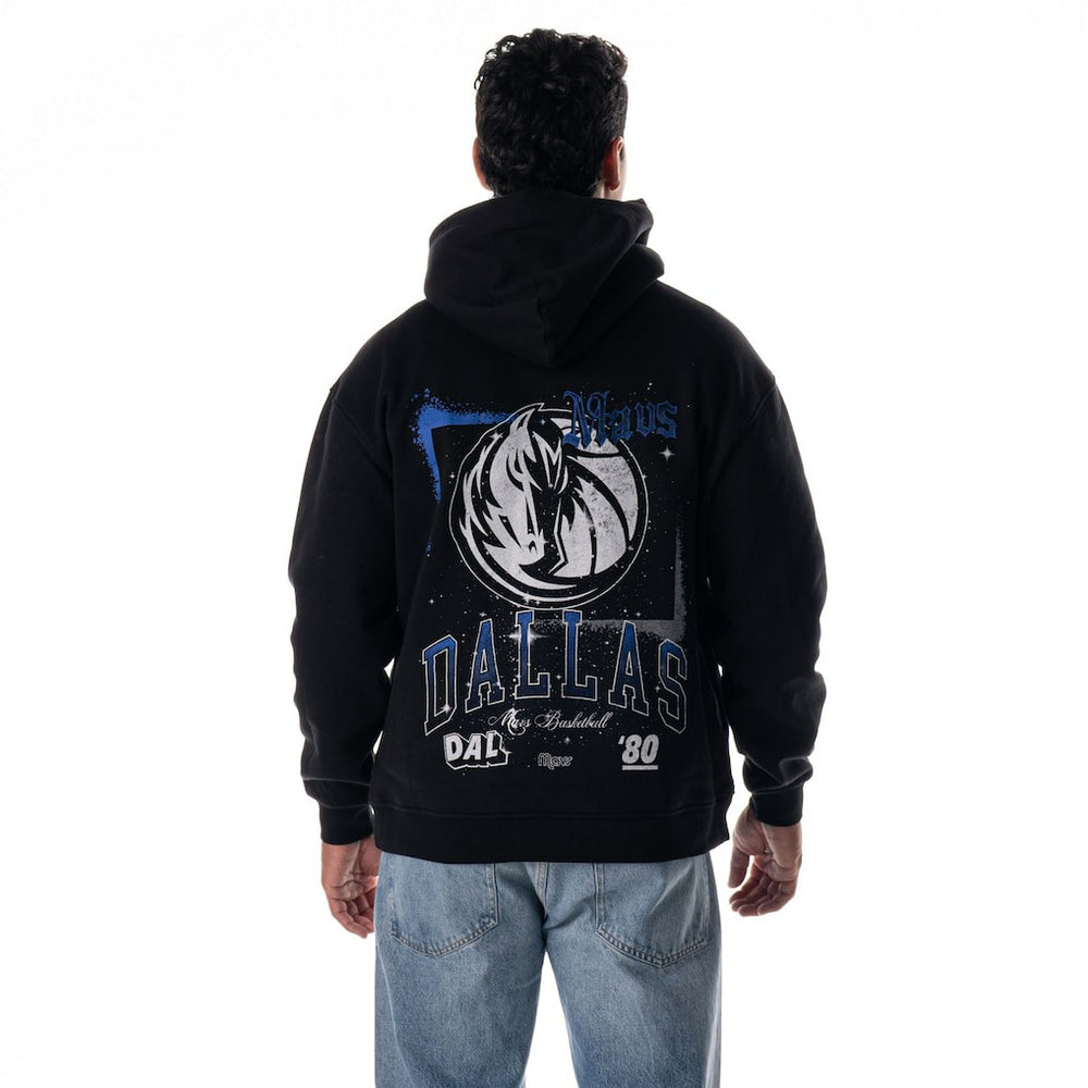 Black Dallas Mavericks The Wild Collective Unisex Splatter Premium Hoodie sale | NBA
