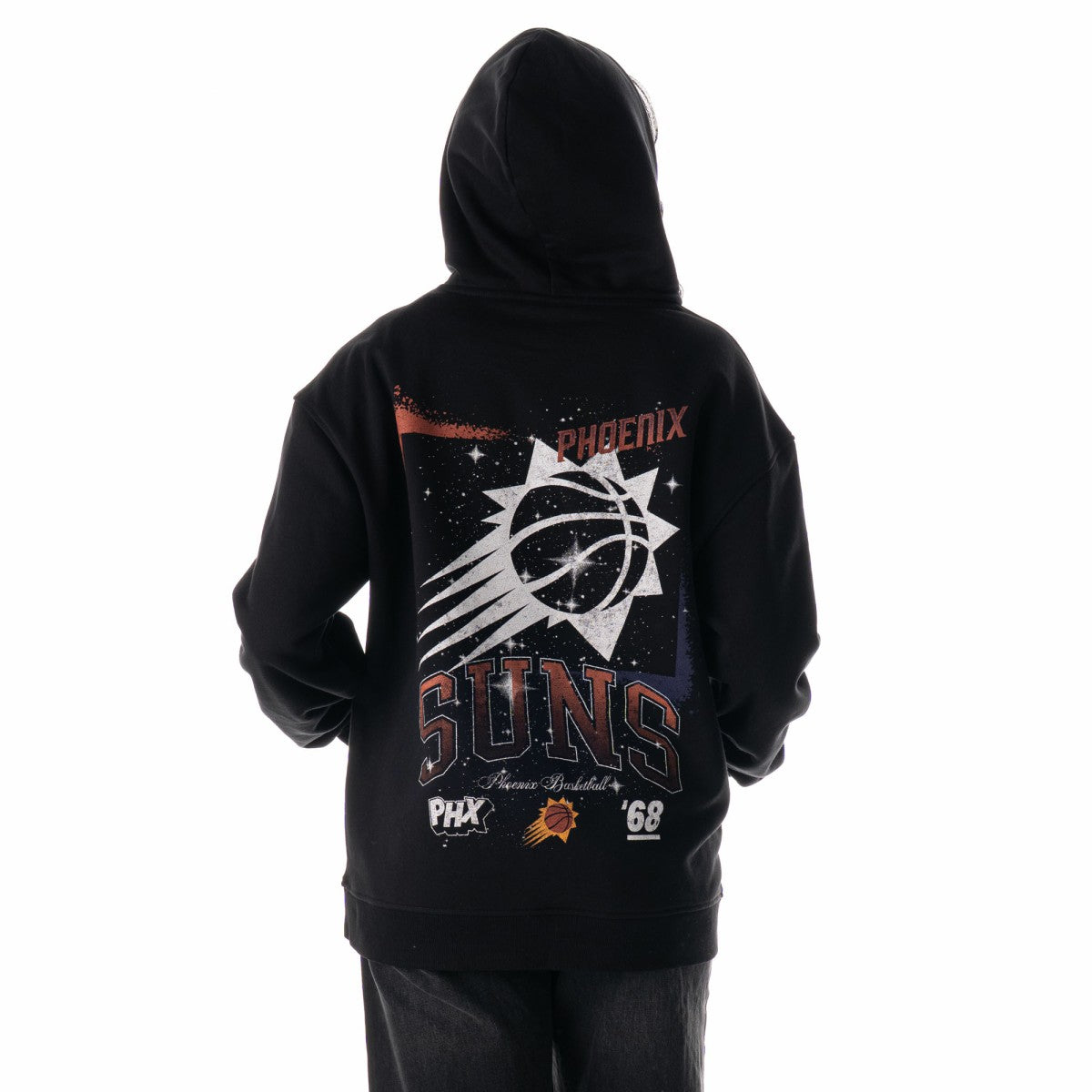 Black Phoenix Suns The Wild Collective Unisex 2025/26 City Edition Splatter Premium Hoodie | NBA