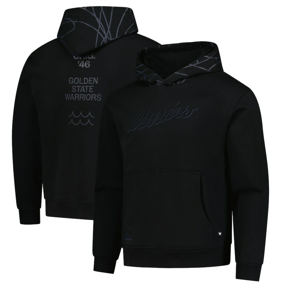 Golden State Warriors The Wild Collective Unisex Blackout Hoodie discount | NBA