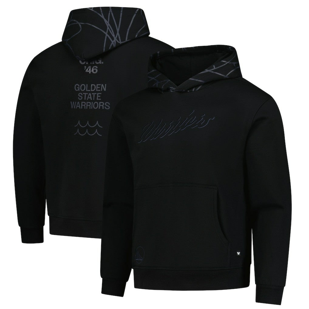 Golden State Warriors The Wild Collective Unisex Blackout Hoodie discount | NBA