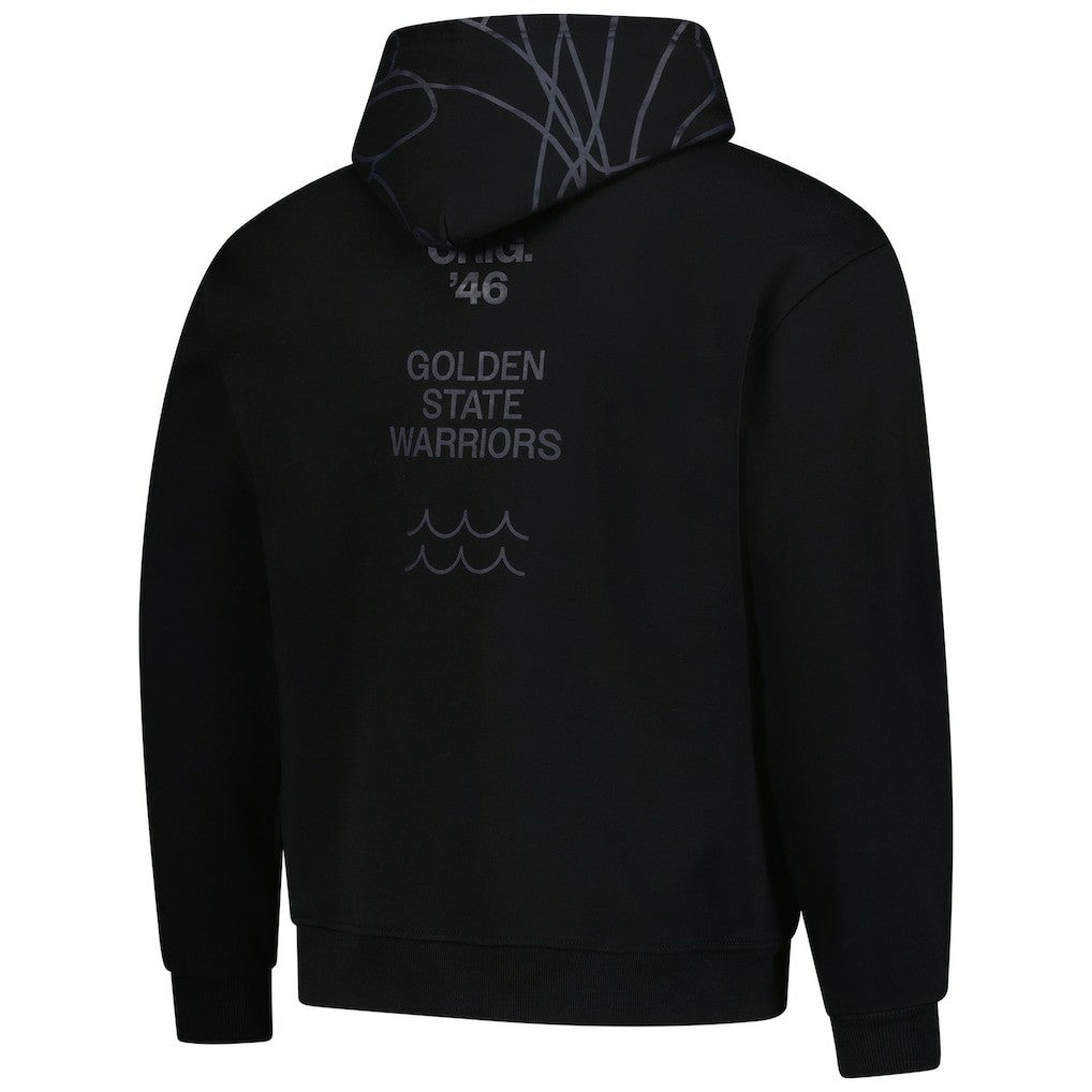 Golden State Warriors The Wild Collective Unisex Blackout Hoodie discount | NBA