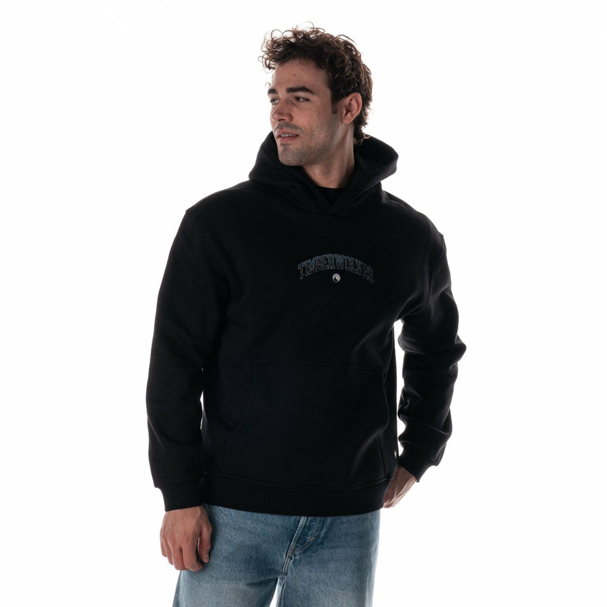 Black Minnesota Timberwolves The Wild Collective Unisex Splatter Premium Hoodie | NBA
