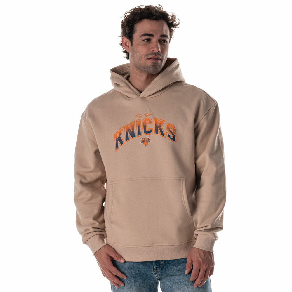 Tan New York Knicks The Wild Collective Unisex Mantra Premium Hoodie | NBA