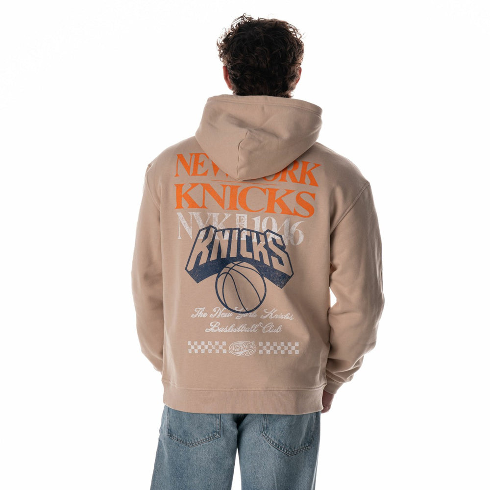 Tan New York Knicks The Wild Collective Unisex Mantra Premium Hoodie | NBA