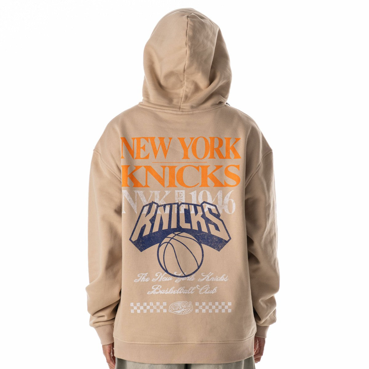 Tan New York Knicks The Wild Collective Unisex Mantra Premium Hoodie | NBA