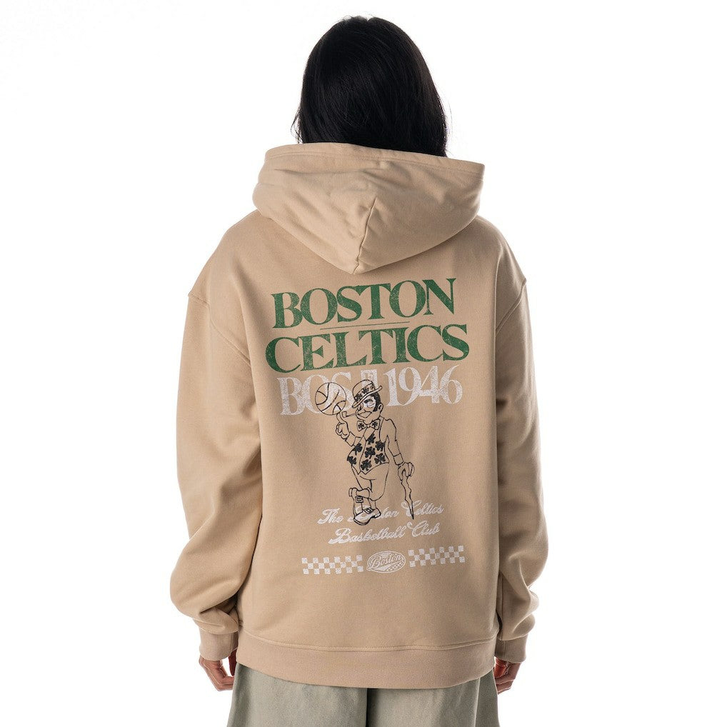 Tan Boston Celtics The Wild Collective Unisex Mantra Premium Hoodie | NBA