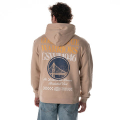Tan Golden State Warriors The Wild Collective Unisex Mantra Premium Hoodie sale | NBA