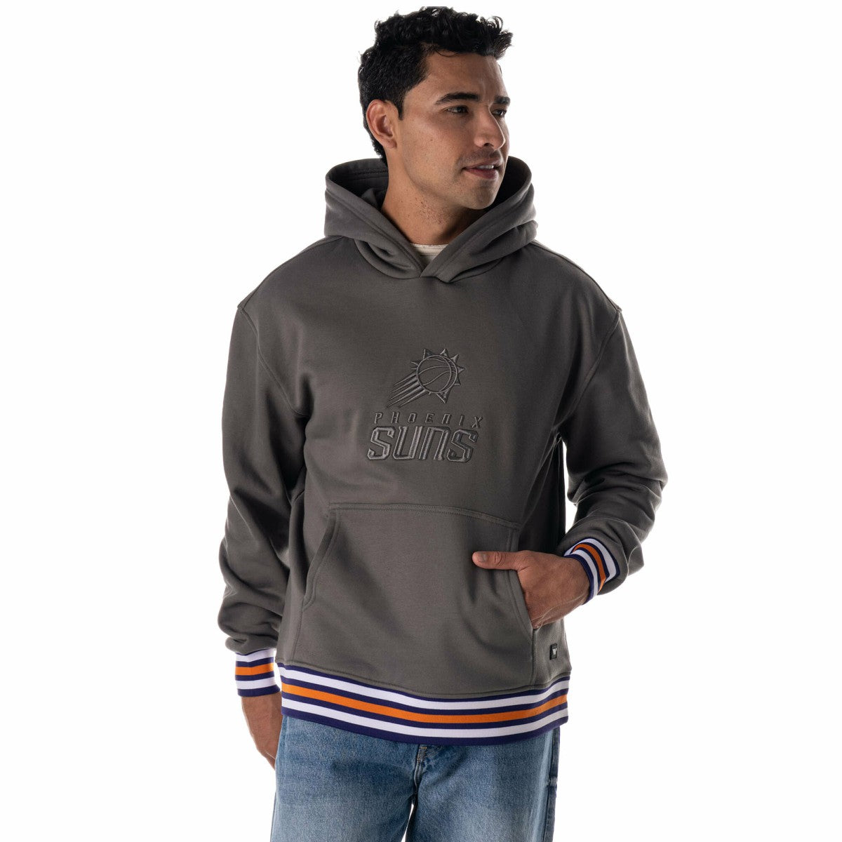 Charcoal Phoenix Suns The Wild Collective Unisex 2025/26 City Edition Custom Rib Tonal Premium Hoodie | NBA