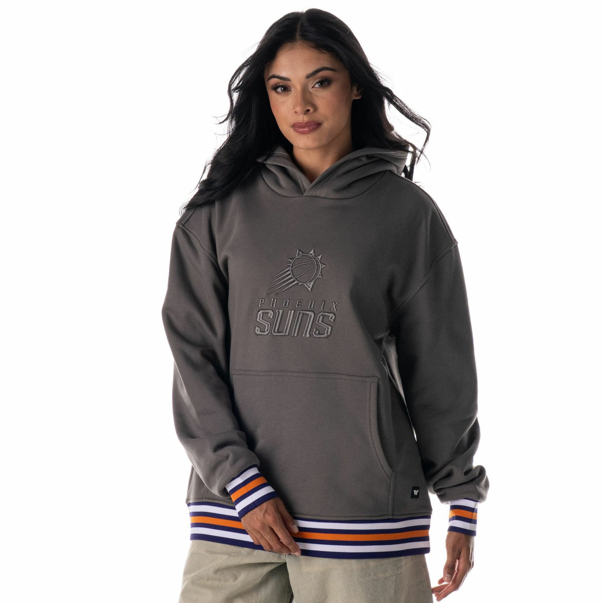 Charcoal Phoenix Suns The Wild Collective Unisex 2025/26 City Edition Custom Rib Tonal Premium Hoodie | NBA