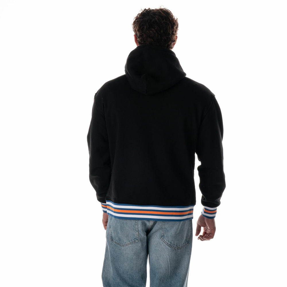 Black New York Knicks The Wild Collective Unisex Custom Rib Tonal Premium Hoodie | NBA