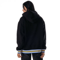 Black Golden State Warriors The Wild Collective Unisex Custom Rib Tonal Premium Hoodie sale | NBA