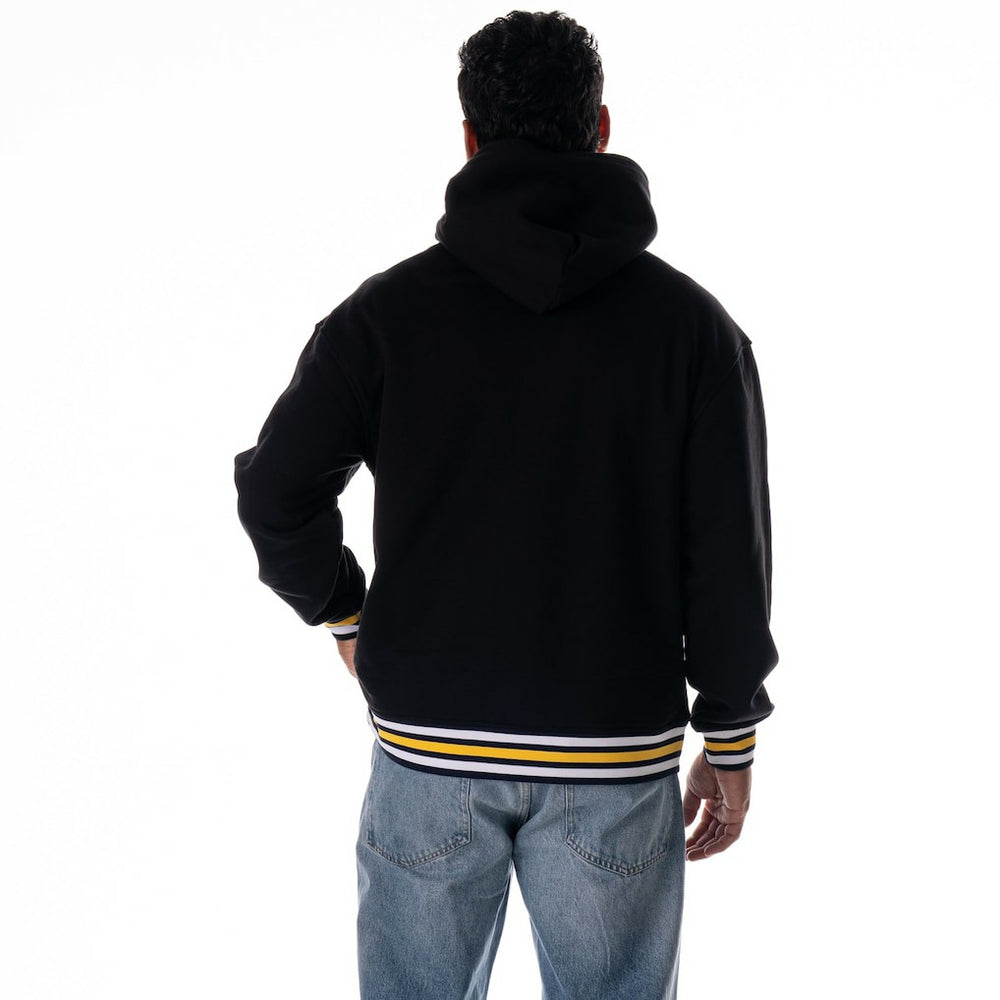 Black Denver Nuggets The Wild Collective Unisex Custom Rib Tonal Premium Hoodie sale | NBA