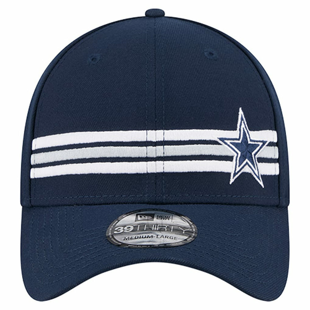 Dallas Cowboys Stripes 39THIRTY Flex Hat | NFL Online